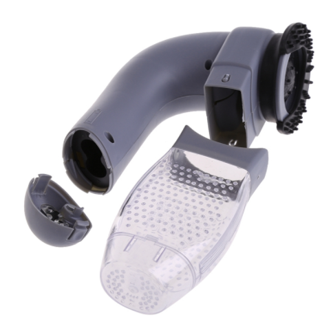 Portable Electric Pet Hair Vacuum Cleaner & Gentle Massage Grooming Tool
