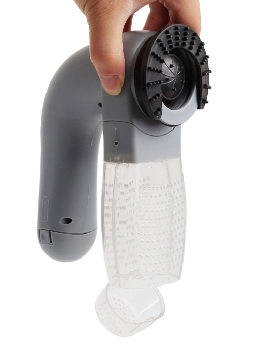Portable Electric Pet Hair Vacuum Cleaner & Gentle Massage Grooming Tool