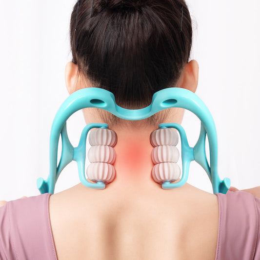 StressBuster™ : Six-Wheel Home Neck Massager - Melt Away the Tensions of the Day