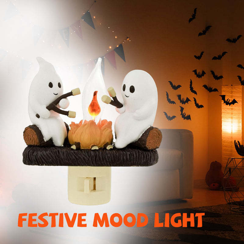 Ghost Campfire Nightlight