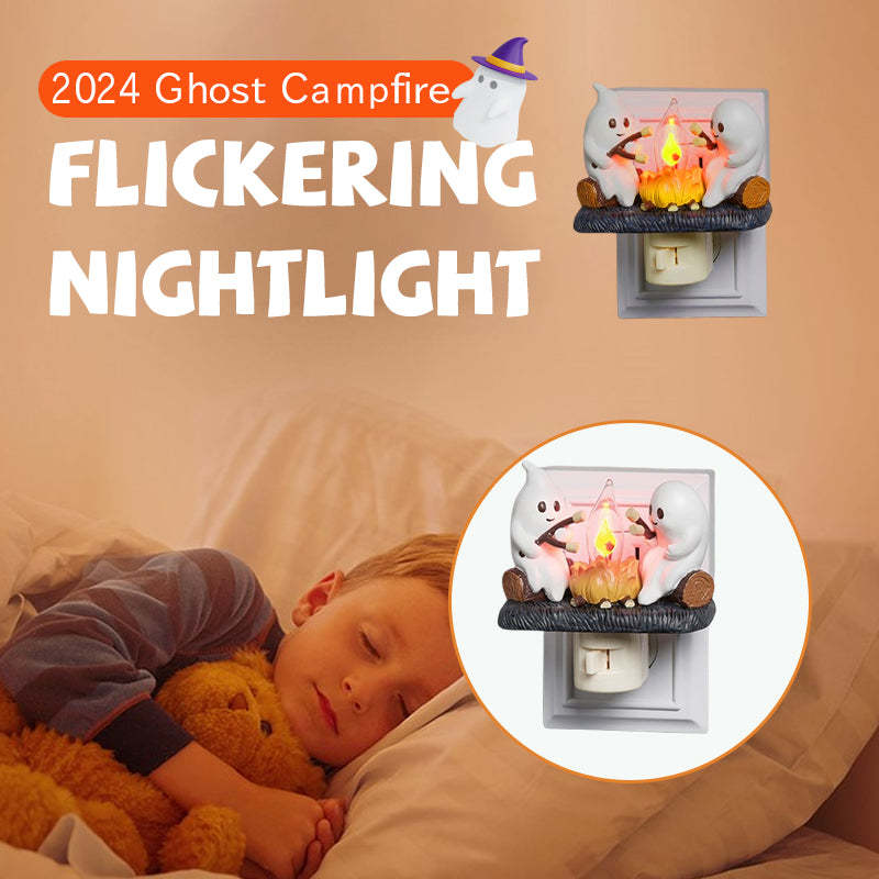 Ghost Campfire Nightlight