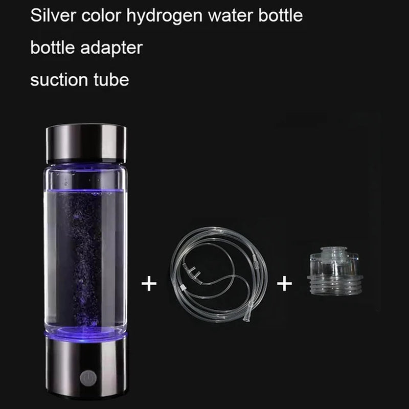 Japanese Titanium Quality Hydrogen-Rich Water Cup Ionizer Maker/Generator Super Antioxidants ORP Hydrogen Bottle 420Ml
